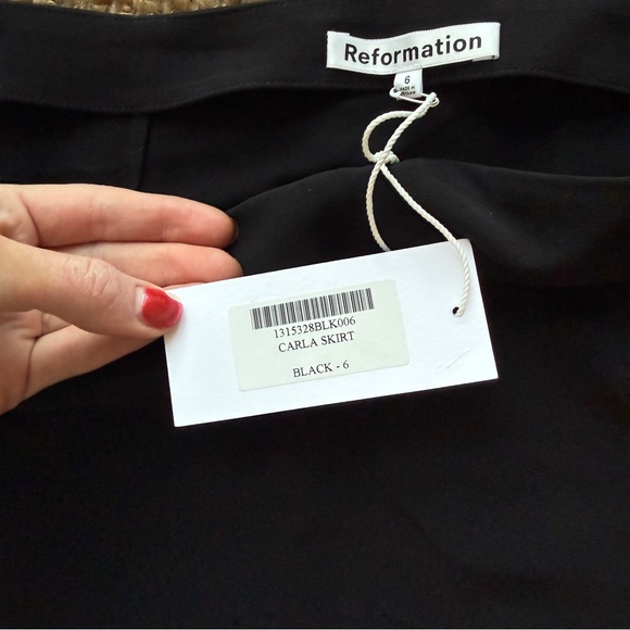 Reformation Carla Low Waist Skirt - Picture 4 of 6